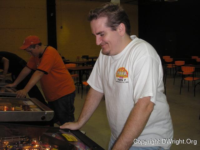 Me playing Simpsons Pinball Party.